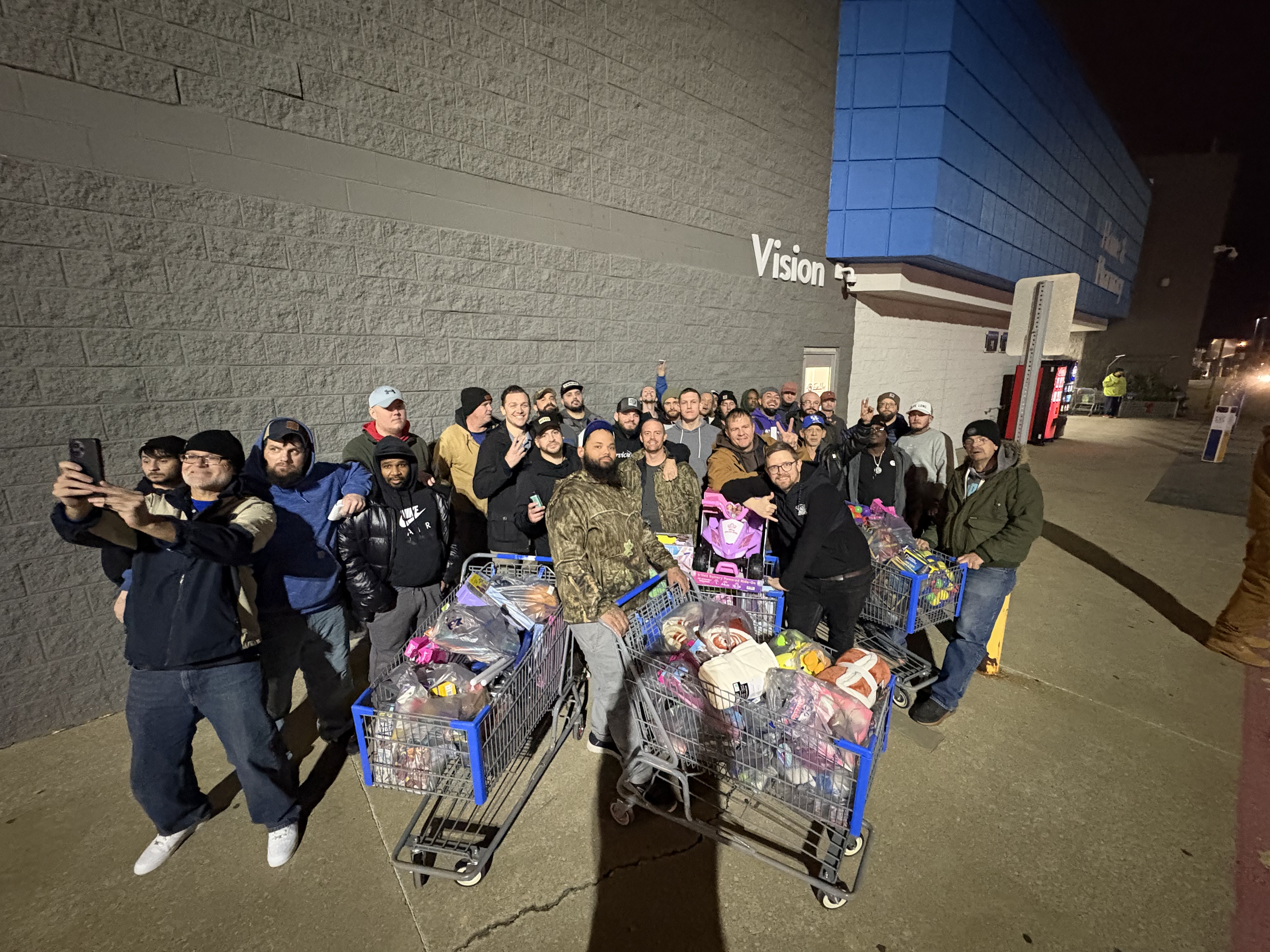 Shepherd's House residents on a community outreach trip
